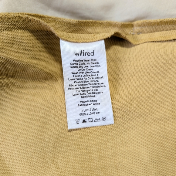 Aritzia | Wilfred Ecoulement Tie Back Mini Dress - Picture 5 of 7